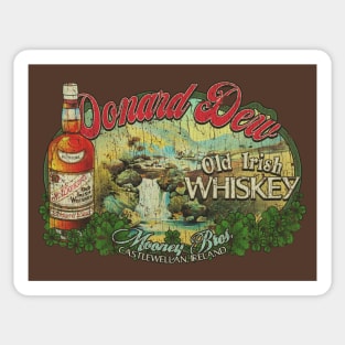 Donard Dew Old Irish Whiskey 1906 Sticker